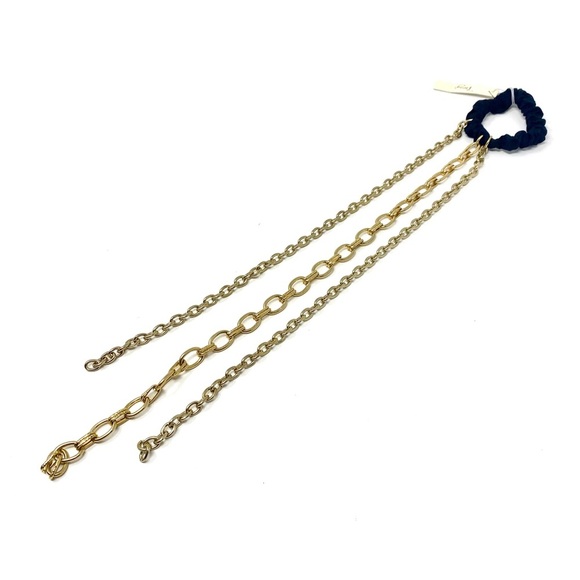 NWT Free People Gold Chain Hair Band - Picture 1 of 4